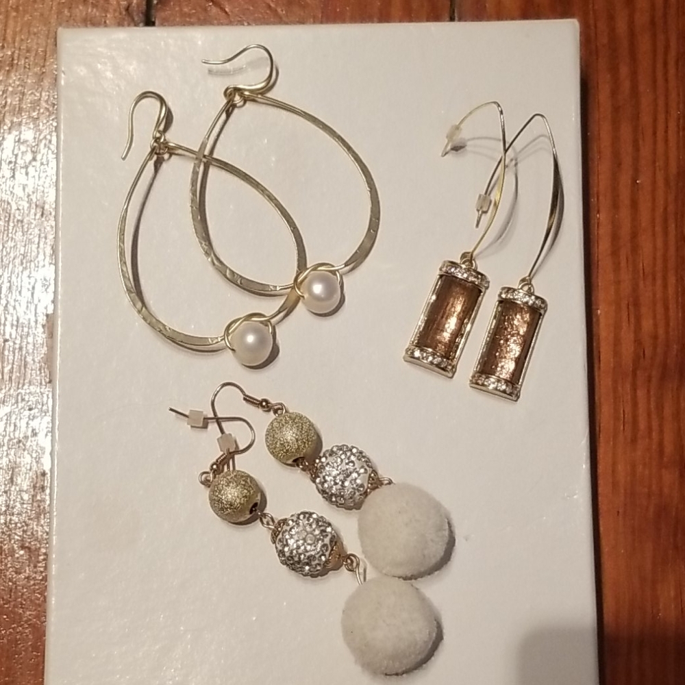 Gold Tone Earrings